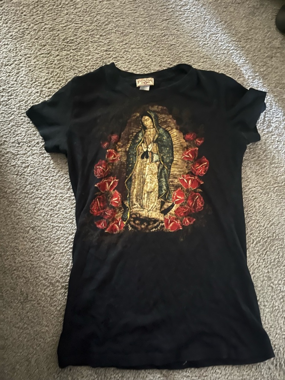 Fifth Sun Black Short Sleeve Crew Tee